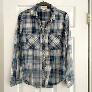Cloth & Stone plaid shirt